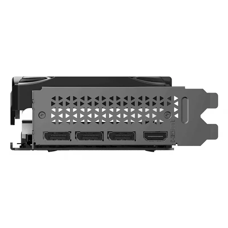 PNY GeForce RTX 5070 12 GB GDDR7 pārspīlēta trīs ventilatoru grafiskā karte - 12 GB GDDR7 - DisplayPort 2.1b / HDMI 2.1b