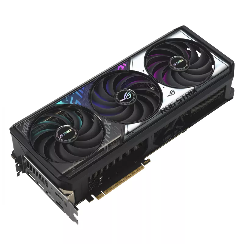 Grafikas karte ASUS GeForce RTX 5070 Ti — 16 GB GDDR7, PCIe 5.0, 256-bit, 3 sloti, 332 mm, 3 ventilatori
