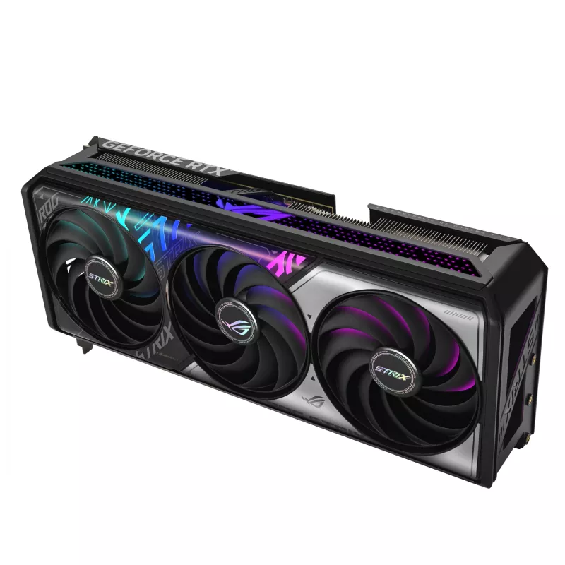 Grafikas karte ASUS GeForce RTX 5070 Ti — 16 GB GDDR7, PCIe 5.0, 256-bit, 3 sloti, 332 mm, 3 ventilatori