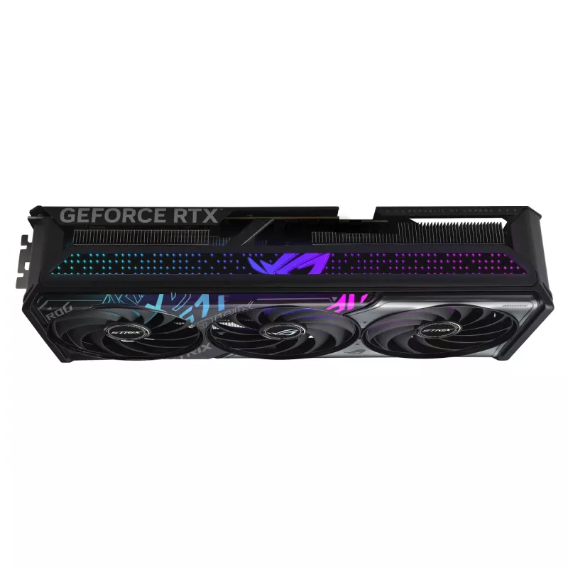 Grafikas karte ASUS GeForce RTX 5070 Ti — 16 GB GDDR7, PCIe 5.0, 256-bit, 3 sloti, 332 mm, 3 ventilatori