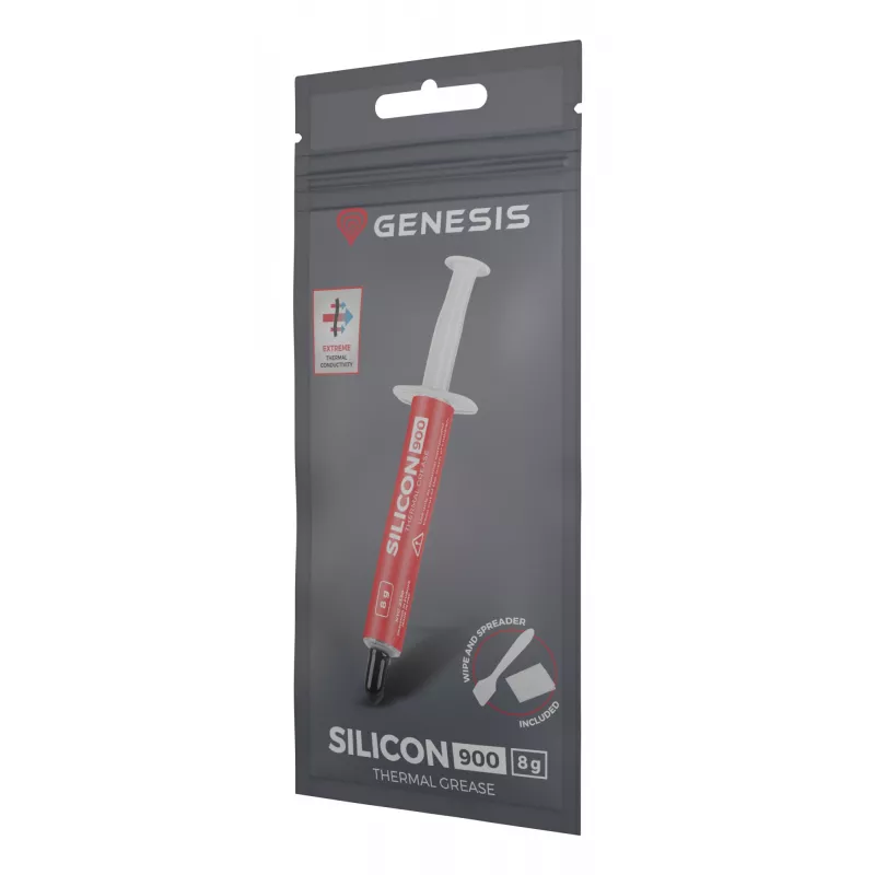 GENESIS Silicon 900 siltuma izkliedētāja savienojums Termopasta 12,8 W/m·K 8 g