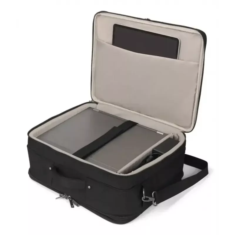 Portfeļa tipa soma DICOTA D32164-RPET 43.9 cm 17.3 collas Antracīta