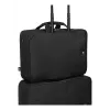 DICOTA Top Traveller Dual Five - 14-16 collu piezīmjdatora soma - melna / 900d pārstrādāts PET poliesters