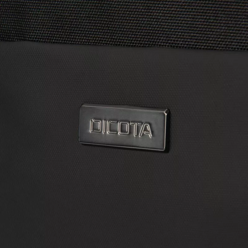 DICOTA Top Traveller Dual Five - 14-16 collu piezīmjdatora soma - melna / 900d pārstrādāts PET poliesters