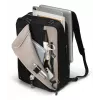 DICOTA Top Traveller Dual Five - 14-16 collu piezīmjdatora soma - melna / 900d pārstrādāts PET poliesters