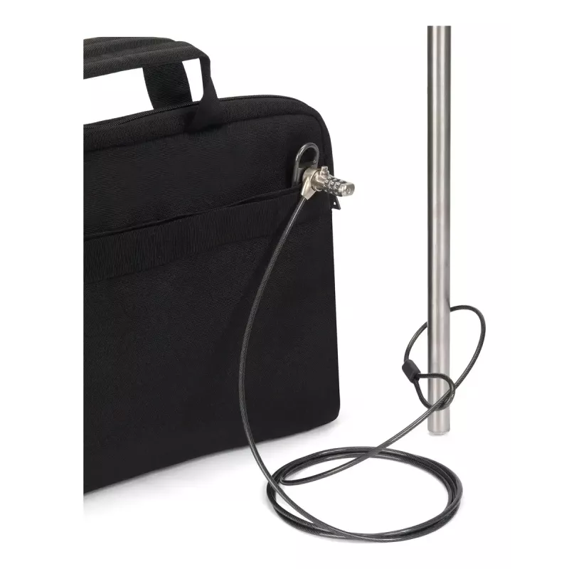 Portfelis DICOTA D32172-RPET 14 collas Melns Pleca siksna