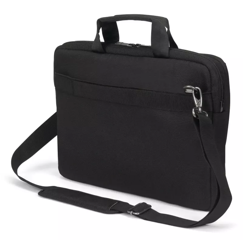 Portfelis DICOTA D32172-RPET 14 collas Melns Pleca siksna