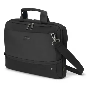 Portfelis DICOTA D32172-RPET 14 collas Melns Pleca siksna