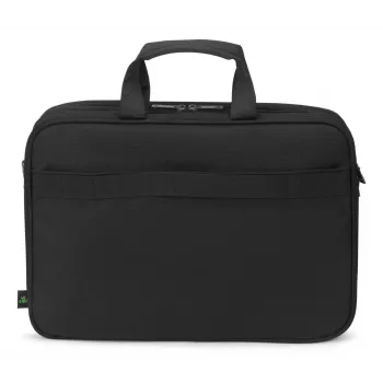 DICOTA Top Traveller Five - 12-14 collu piezīmjdatora soma - Melna / 900d pārstrādāts PET poliesters