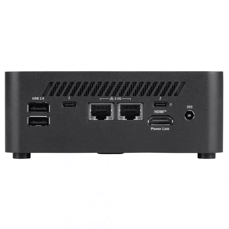MSI Cubi NUC AI+ 2MG-001EU Copilot+ PC Intel Core Ultra 7 258V 32 GB LPDDR5x-SDRAM 1 TB SSD Windows 11 Pro Mini PC Melns