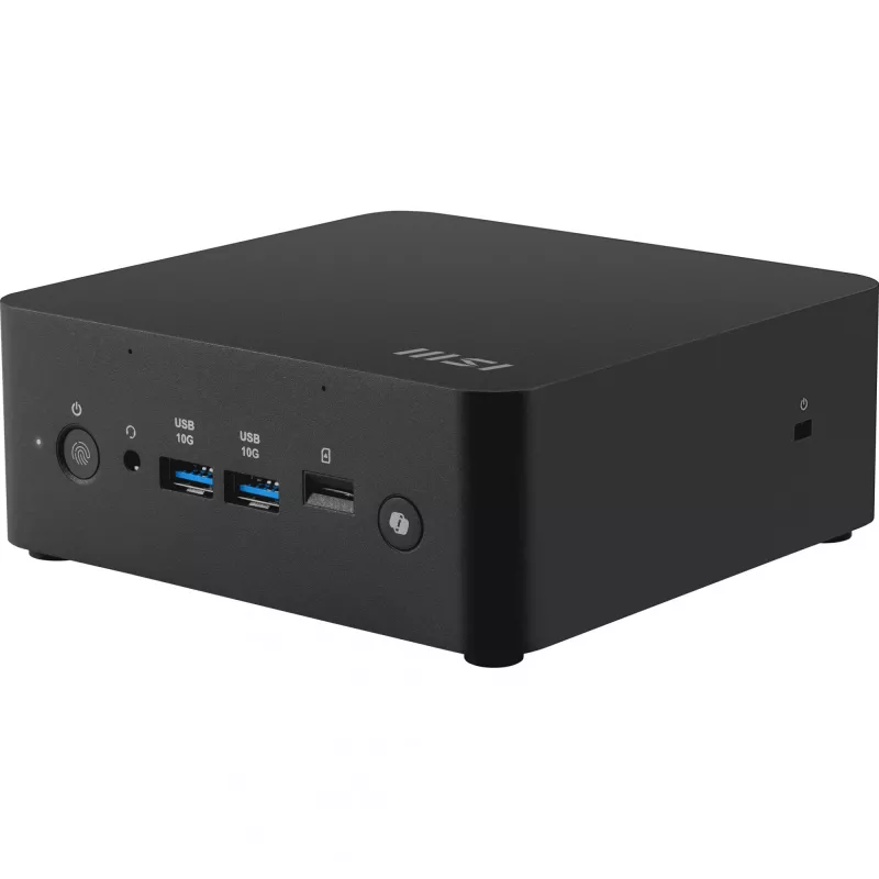 MSI Cubi NUC AI+ 2MG-001EU Copilot+ PC Intel Core Ultra 7 258V 32 GB LPDDR5x-SDRAM 1 TB SSD Windows 11 Pro Mini PC Melns