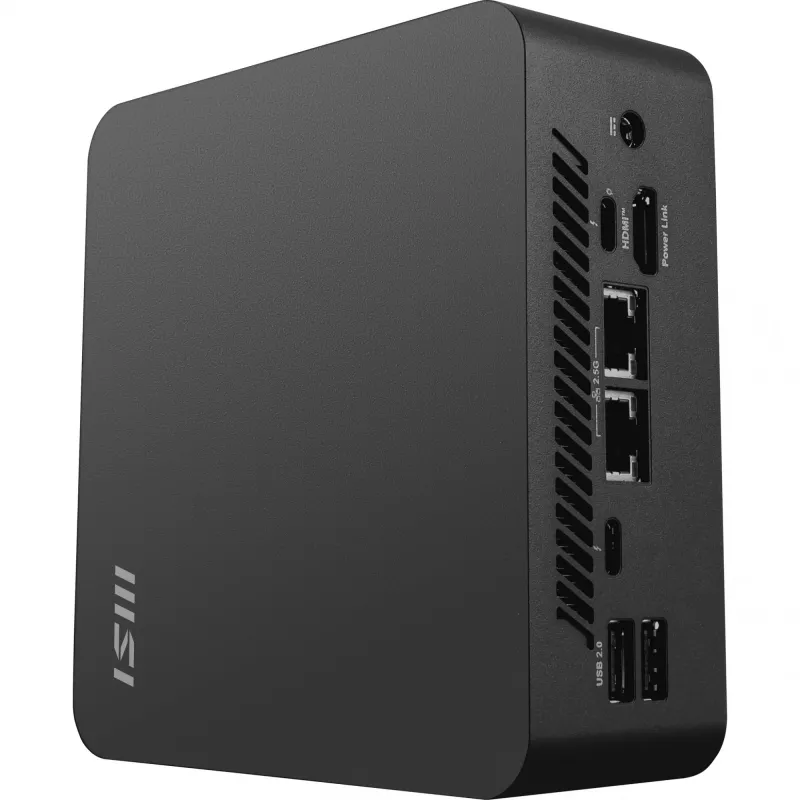 MSI Cubi NUC AI+ 2MG-001EU Copilot+ PC Intel Core Ultra 7 258V 32 GB LPDDR5x-SDRAM 1 TB SSD Windows 11 Pro Mini PC Melns