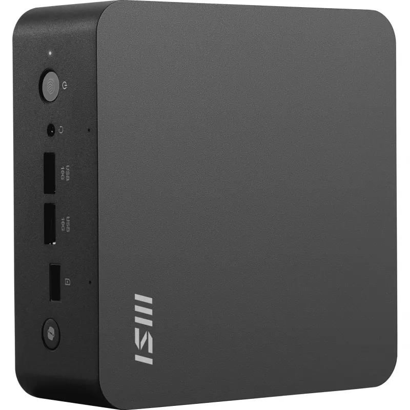 MSI Cubi NUC AI+ 2MG-001EU Copilot+ PC Intel Core Ultra 7 258V 32 GB LPDDR5x-SDRAM 1 TB SSD Windows 11 Pro Mini PC Melns