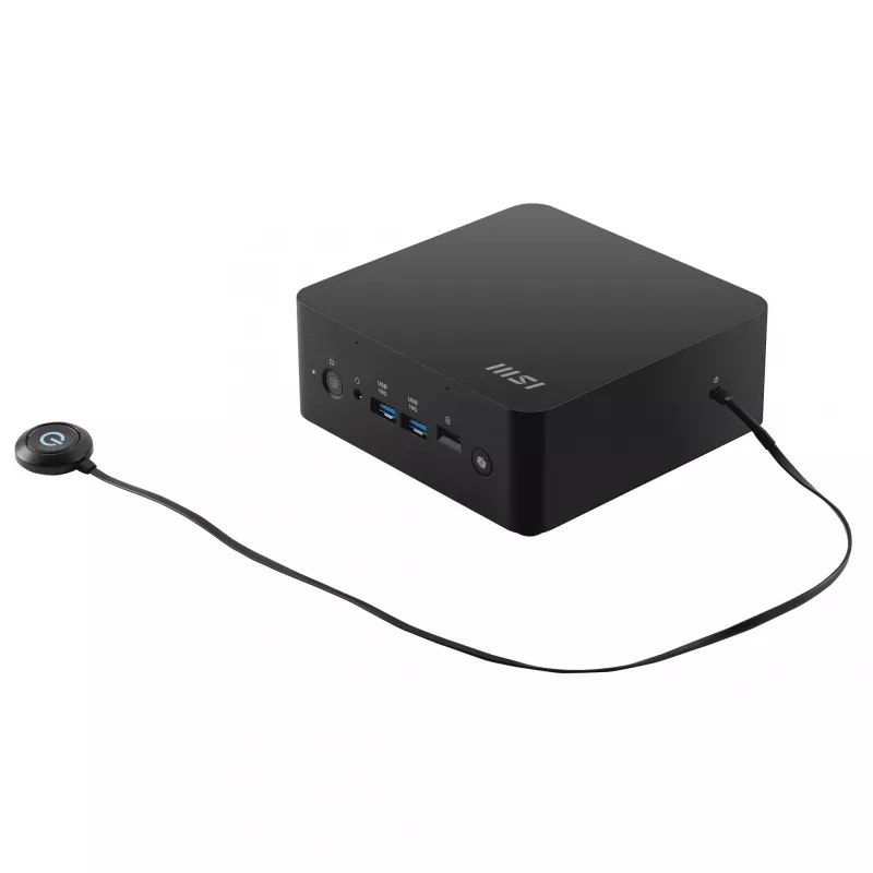 MSI Cubi NUC AI+ 2MG-001EU Copilot+ PC Intel Core Ultra 7 258V 32 GB LPDDR5x-SDRAM 1 TB SSD Windows 11 Pro Mini PC Melns