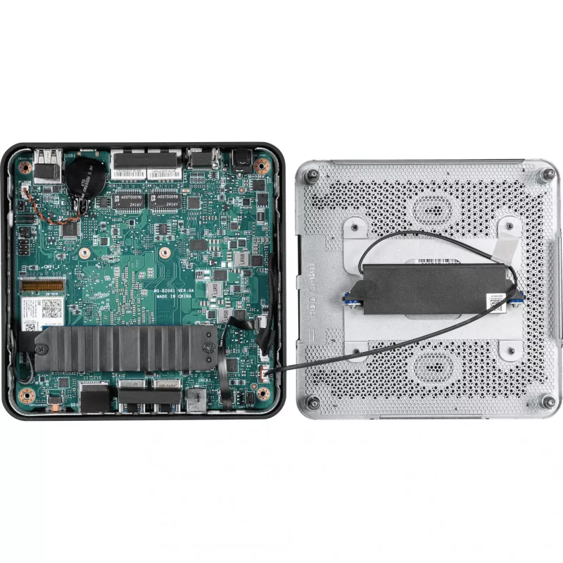 MSI Cubi NUC AI+ 2MG-001EU Copilot+ PC Intel Core Ultra 7 258V 32 GB LPDDR5x-SDRAM 1 TB SSD Windows 11 Pro Mini PC Melns
