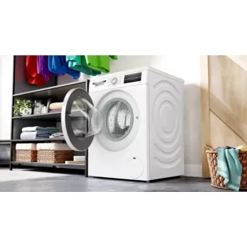 Veļas mazgājamā mašīna Bosch WUU28T10PL, priekšpuses ielāde, ietilpība 8–9 kg, 1400 apgr./min, A enerģijas klase