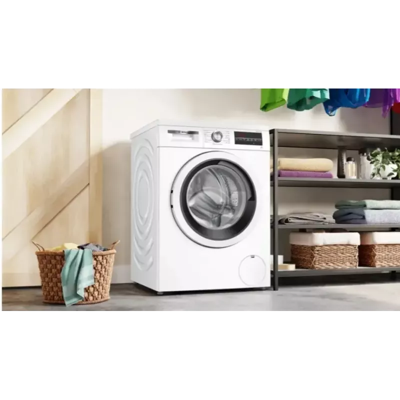Veļas mazgājamā mašīna Bosch WUU28T10PL, priekšpuses ielāde, ietilpība 8–9 kg, 1400 apgr./min, A enerģijas klase