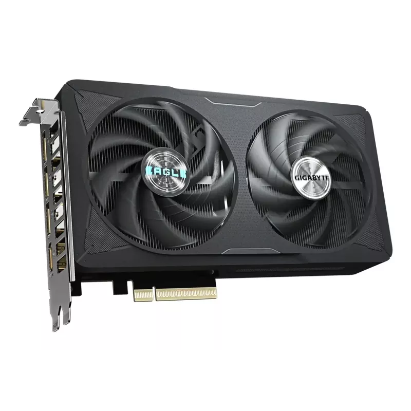 GIGABYTE GeForce RTX 5060 8GB GDDR7 videokarte, PCIe 5.0, 128 bitu, 3840 CUDA, 2 sloti, WINDFORCE 2X