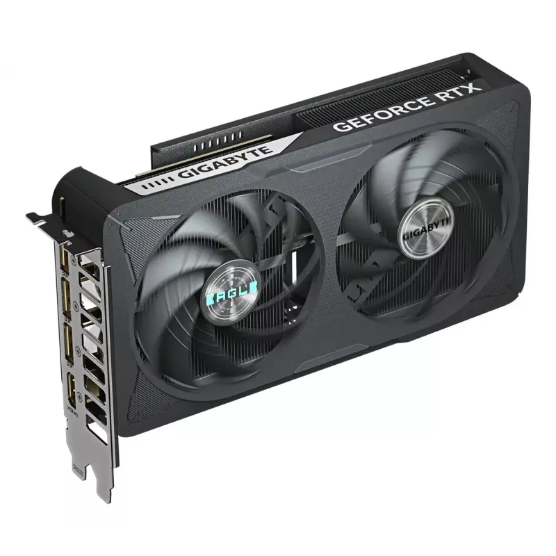 GIGABYTE GeForce RTX 5060 8GB GDDR7 videokarte, PCIe 5.0, 128 bitu, 3840 CUDA, 2 sloti, WINDFORCE 2X