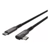 GENESIS NVC-2218 USB kabelis USB 3.2 Gen 2 (3.1 Gen 2) 3 m USB C melns, pelēks