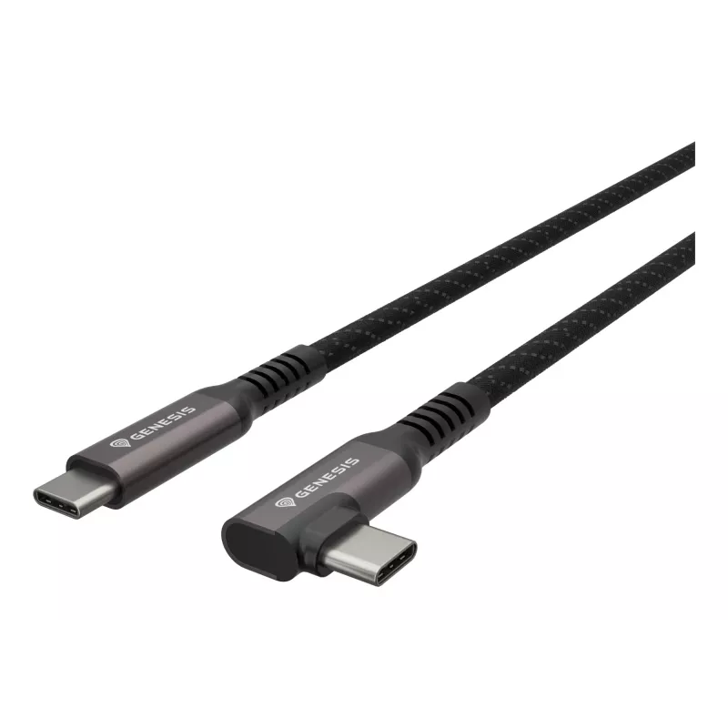 GENESIS NVC-2218 USB kabelis USB 3.2 Gen 2 (3.1 Gen 2) 3 m USB C melns, pelēks