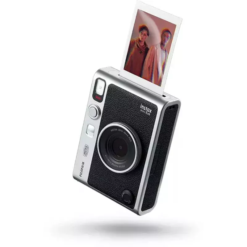 Fujifilm Instax mini Evo 1/5 collas 2560 x 1920 pikseļi 62 x 46 mm CMOS melna kamera