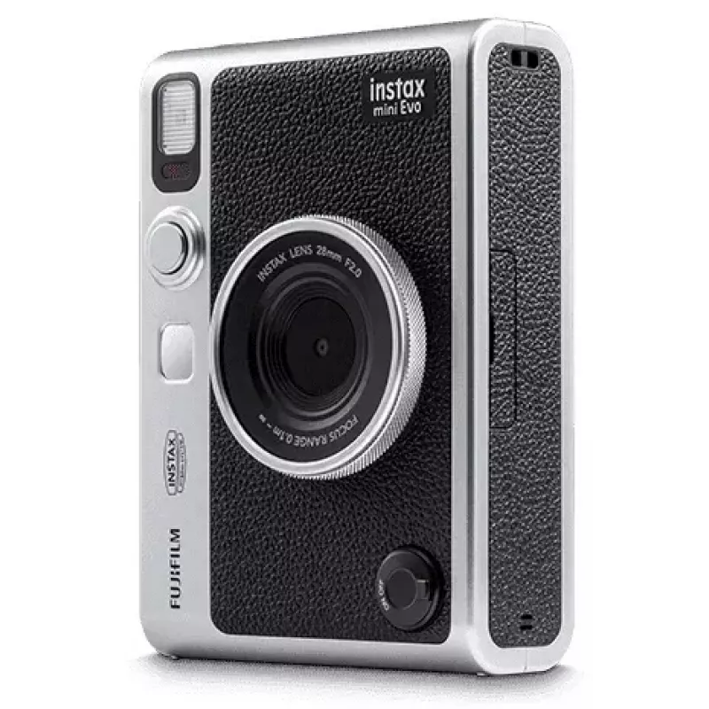 Fujifilm Instax mini Evo 1/5 collas 2560 x 1920 pikseļi 62 x 46 mm CMOS melna kamera