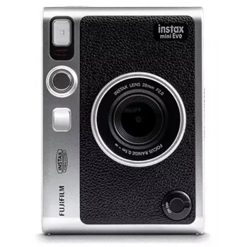 Fujifilm Instax mini Evo 1/5 collas 2560 x 1920 pikseļi 62 x 46 mm CMOS melna kamera