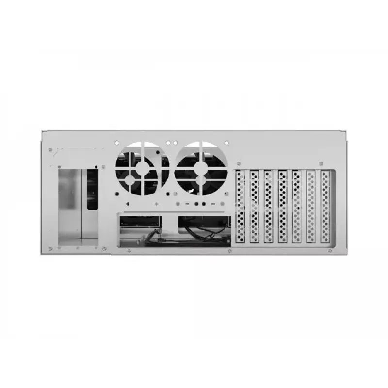 Rack Chassis Lanberg SC01-5204-12B 4U Melns 5 Fans