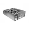 Rack Chassis Lanberg SC01-5204-12B 4U Melns 5 Fans