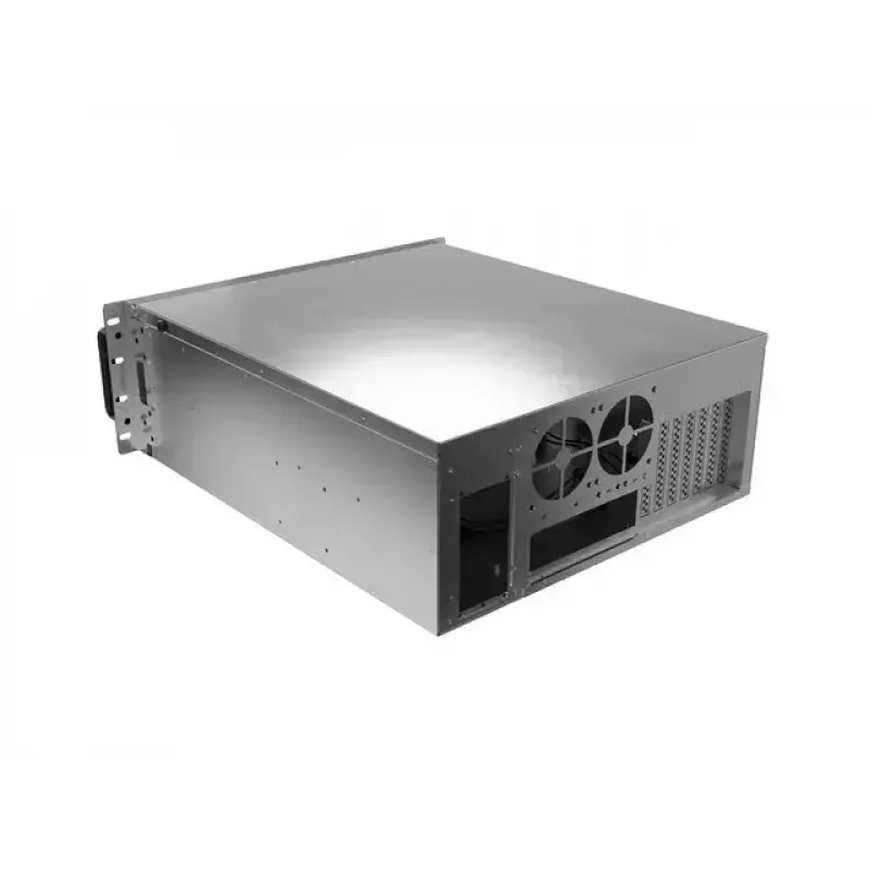 Rack Chassis Lanberg SC01-5204-12B 4U Melns 5 Fans
