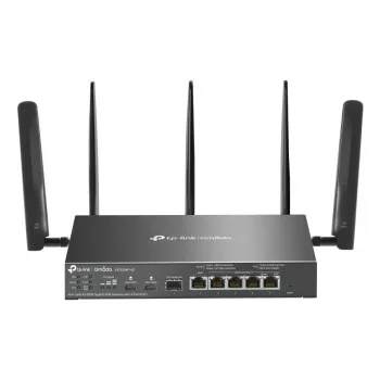 TP-Link ER706WP-4G bezvadu maršrutētājs Gigabit Ethernet divjoslu (2,4 GHz / 5 GHz) melns