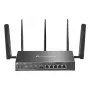 TP-Link ER706WP-4G bezvadu maršrutētājs Gigabit Ethernet divjoslu (2,4 GHz / 5 GHz) melns