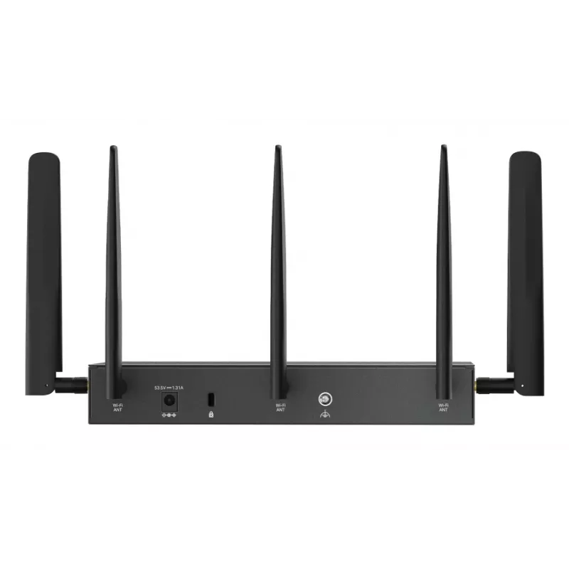 TP-Link ER706WP-4G bezvadu maršrutētājs Gigabit Ethernet divjoslu (2,4 GHz / 5 GHz) melns