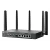 TP-Link ER706WP-4G bezvadu maršrutētājs Gigabit Ethernet divjoslu (2,4 GHz / 5 GHz) melns