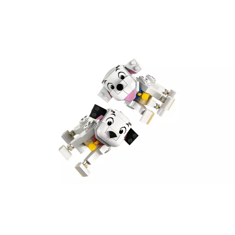 Konstruktors LEGO Disney Classic Puppies Lucky and Penny komplekts 43271, 268 detaļas, augstums 90 mm, vecumam 6+