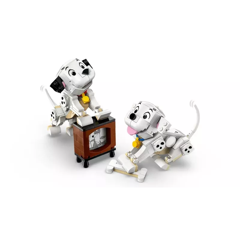 Konstruktors LEGO Disney Classic Puppies Lucky and Penny komplekts 43271, 268 detaļas, augstums 90 mm, vecumam 6+