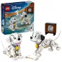 Konstruktors LEGO Disney Classic Puppies Lucky and Penny komplekts 43271, 268 detaļas, augstums 90 mm, vecumam 6+