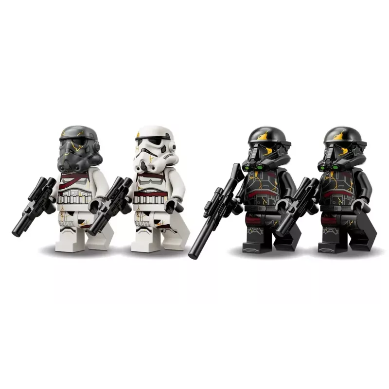 LEGO Star Wars konstruktora komplekts 75412 Death Trooper Night Trooper, 119 detaļas, 4 mini figūriņas, 60×90×70 mm modelis
