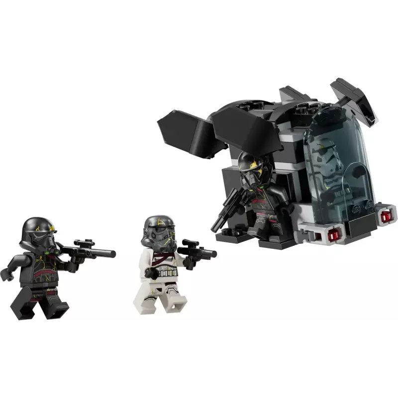 LEGO Star Wars konstruktora komplekts 75412 Death Trooper Night Trooper, 119 detaļas, 4 mini figūriņas, 60×90×70 mm modelis