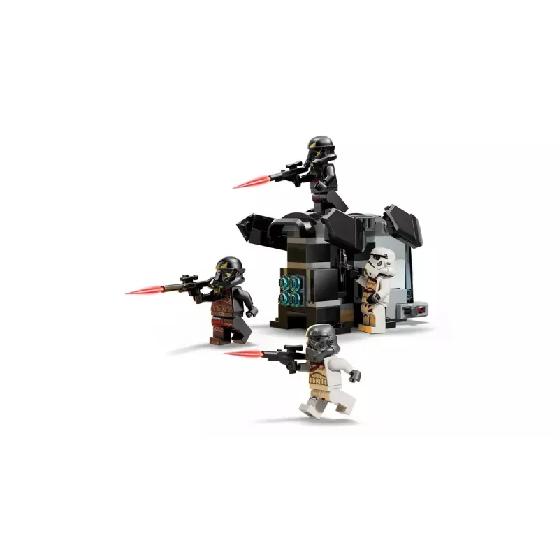 LEGO Star Wars konstruktora komplekts 75412 Death Trooper Night Trooper, 119 detaļas, 4 mini figūriņas, 60×90×70 mm modelis