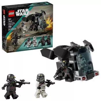 LEGO Star Wars konstruktora komplekts 75412 Death Trooper Night Trooper, 119 detaļas, 4 mini figūriņas, 60×90×70 mm modelis