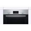 Iebūvējamā elektriskā cepeškrāsns Bosch Serie 2 HBF114ES0 — 66 L, nerūsējošais tērauds, skāriena + rotācijas vadība, 7 programmas, grils, konvekcija, 50–275 °C