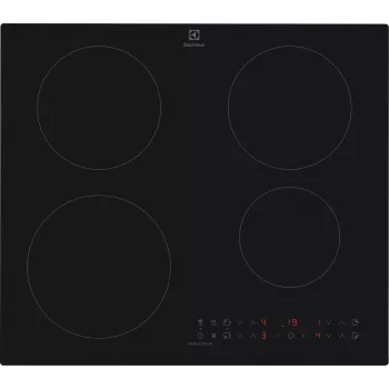 Electrolux Serie 500 EIT60433CT Melna Iebūvējama 60 cm Zonu indukcijas plīts virsma 4 zona(s)
