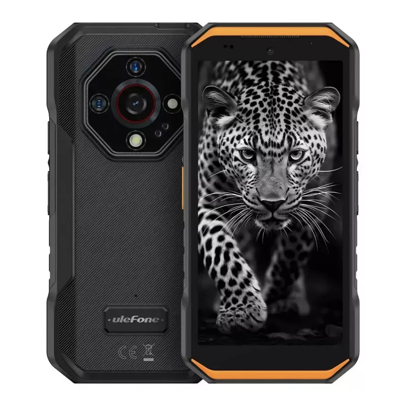 Izturīgs viedtālrunis UleFone Armor X32 6,0 collu 6 GB RAM 128 GB krātuve Spilgti oranžs, Energoefektivitātes klase B