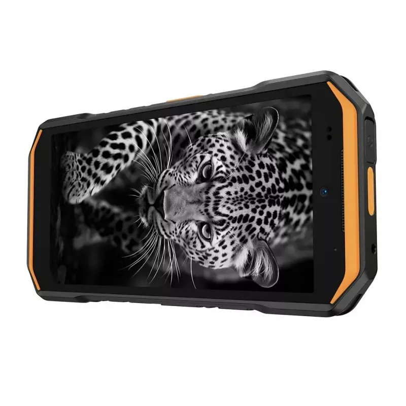 Izturīgs viedtālrunis UleFone Armor X32 6,0 collu 6 GB RAM 128 GB krātuve Spilgti oranžs, Energoefektivitātes klase B
