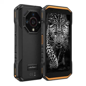 Izturīgs viedtālrunis UleFone Armor X32 6,0 collu 6 GB RAM 128 GB krātuve Spilgti oranžs, Energoefektivitātes klase B