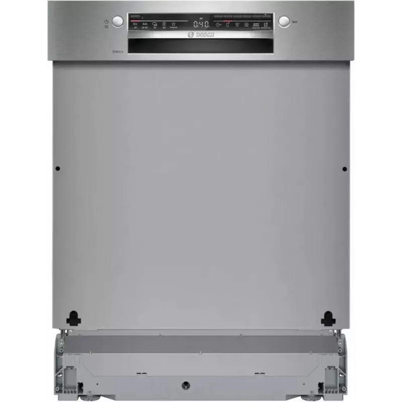 Iebūvējamā trauku mazgājamā mašīna Bosch SMI2ITS09E — pilnizmēra 60 cm, 13 galda piederumu komplektiem, 44–46 dB, energoefektivitātes klase E