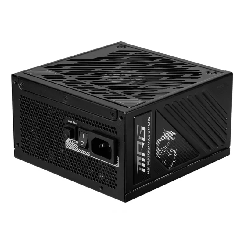 MSI MPG A1000GS PCIE5 barošanas bloks 1000 W 24-pin ATX ATX melns