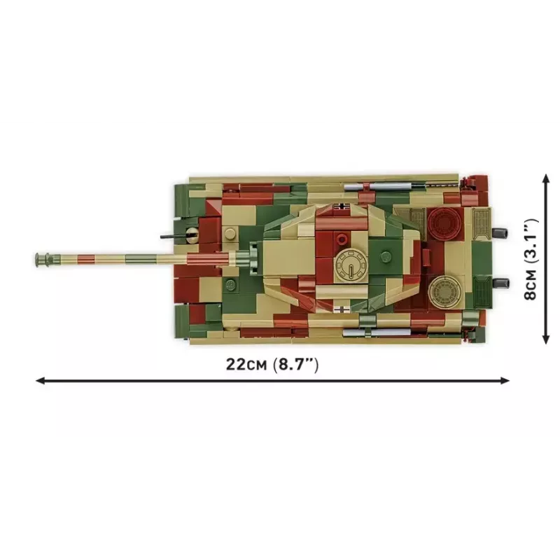 Plastmasas modeļu komplekts Cobi Pz.Kpfw. VI B Tiger II Königstiger mērogā 1:35 (COBI-2732)